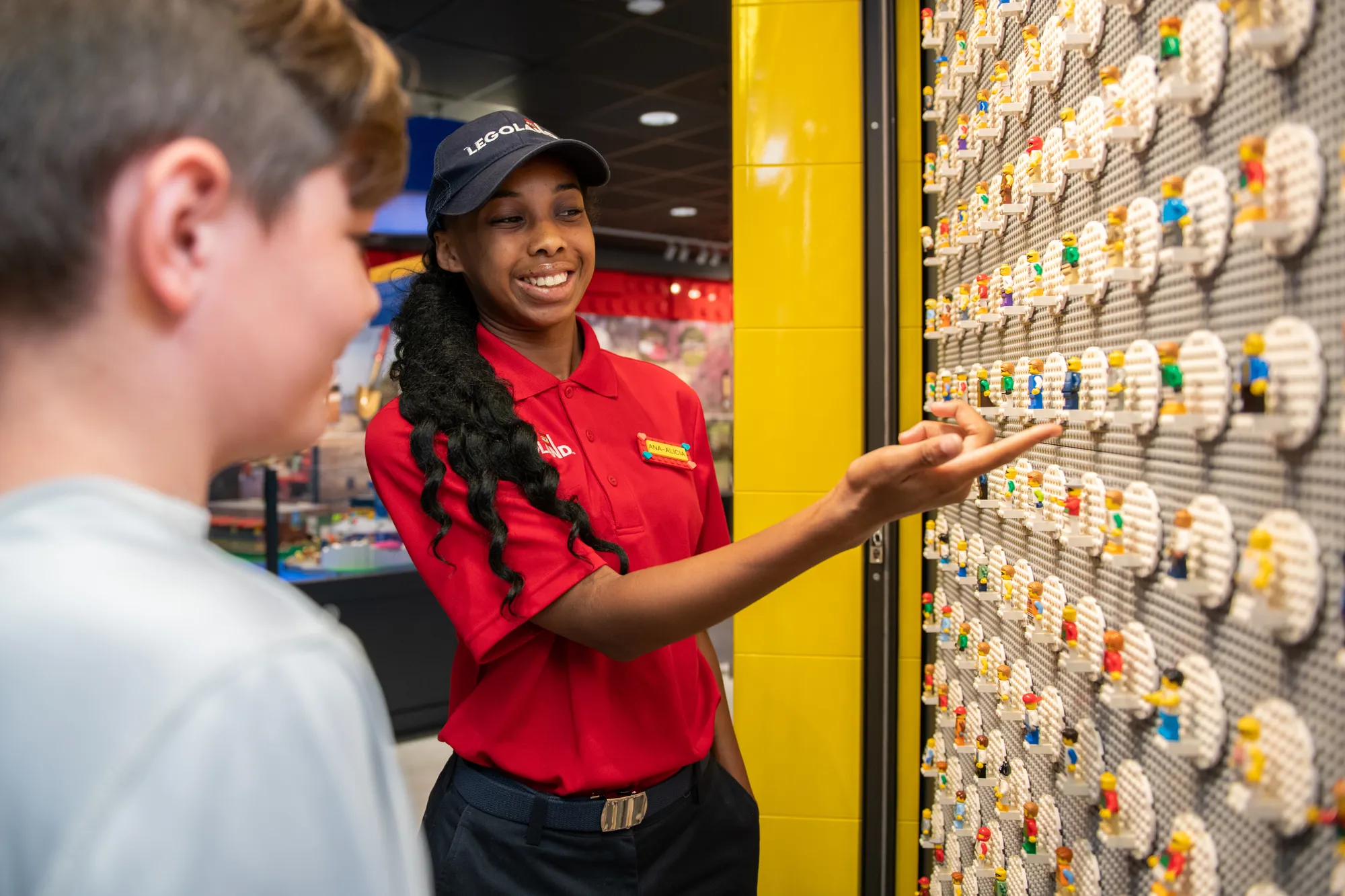 Model Citizen Showcasing Minifigure History at The LEGOLAND Story