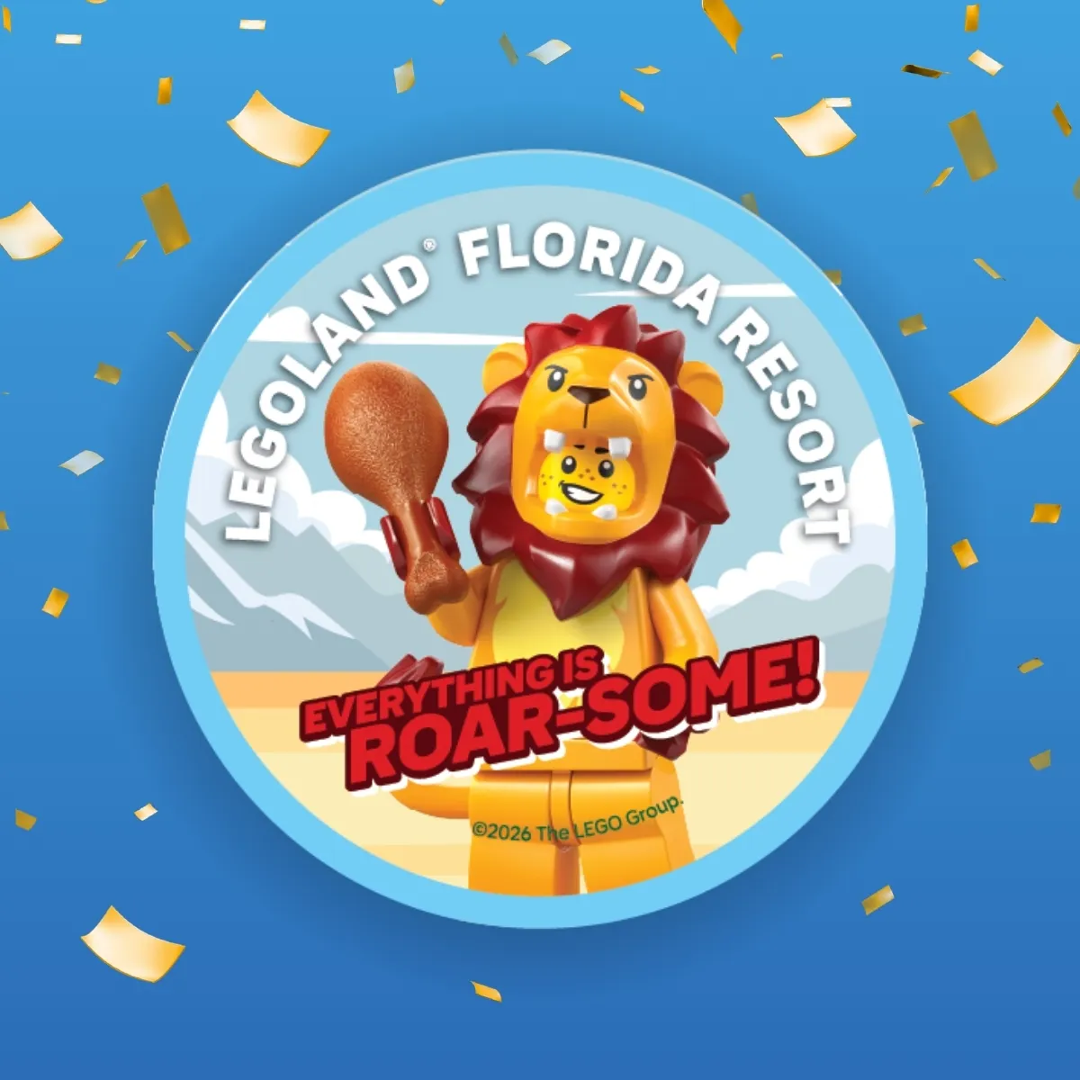 Everything Is Roar Some Pop Badge