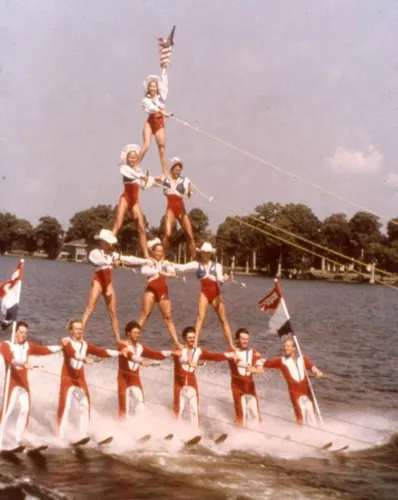 Water Ski Pyramid Cypress Gardens