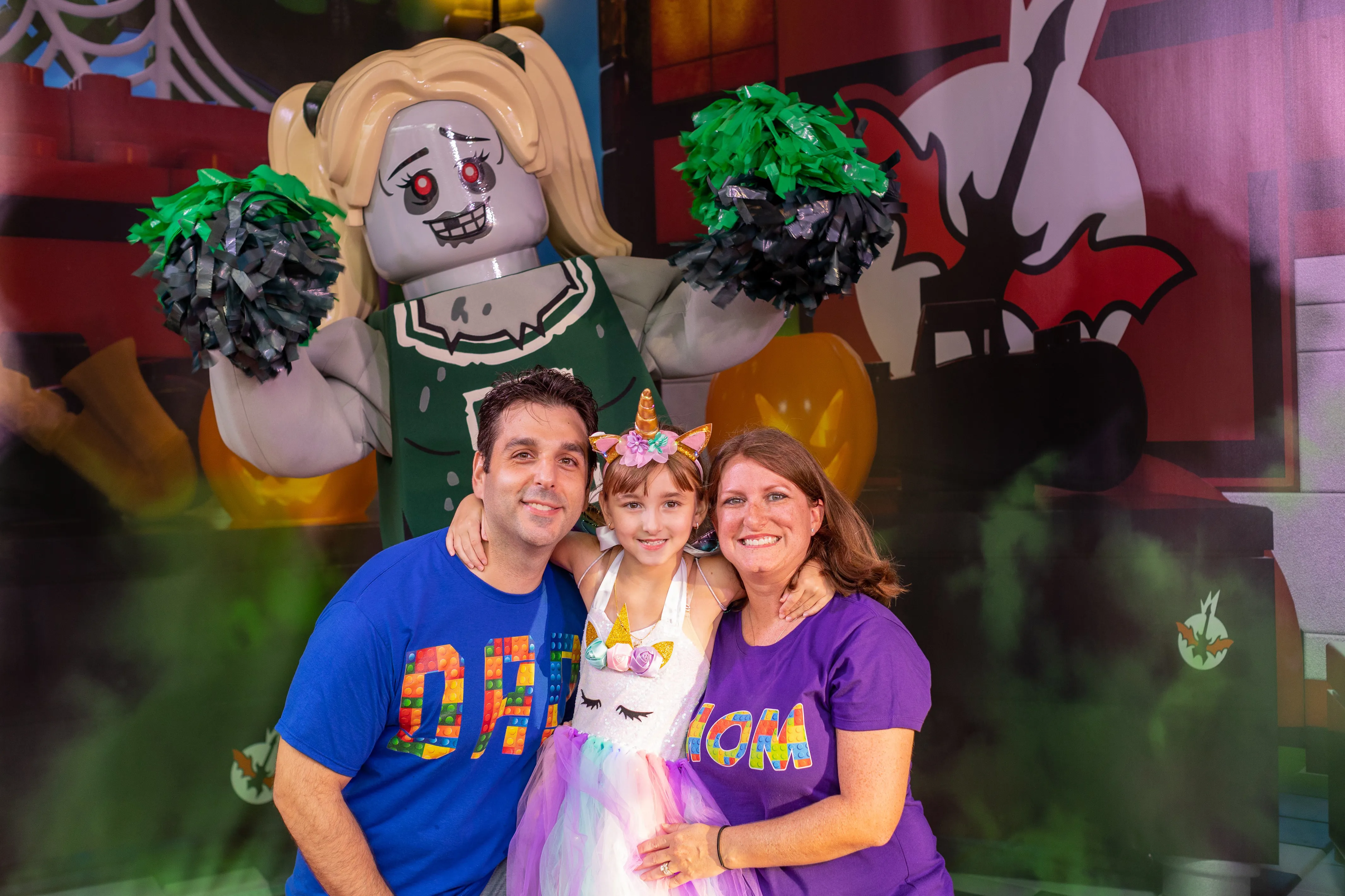 Brick or Treat family picture