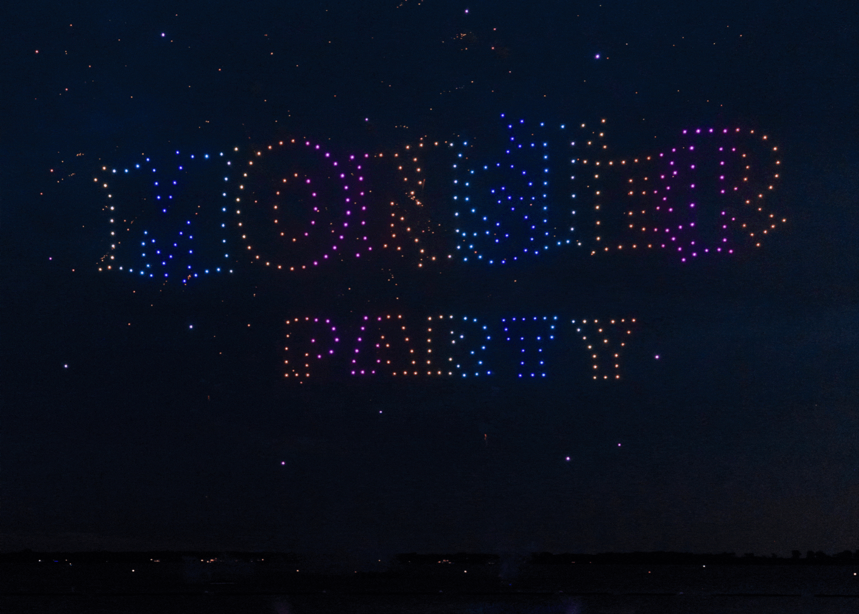 BOT Drone Show GIF