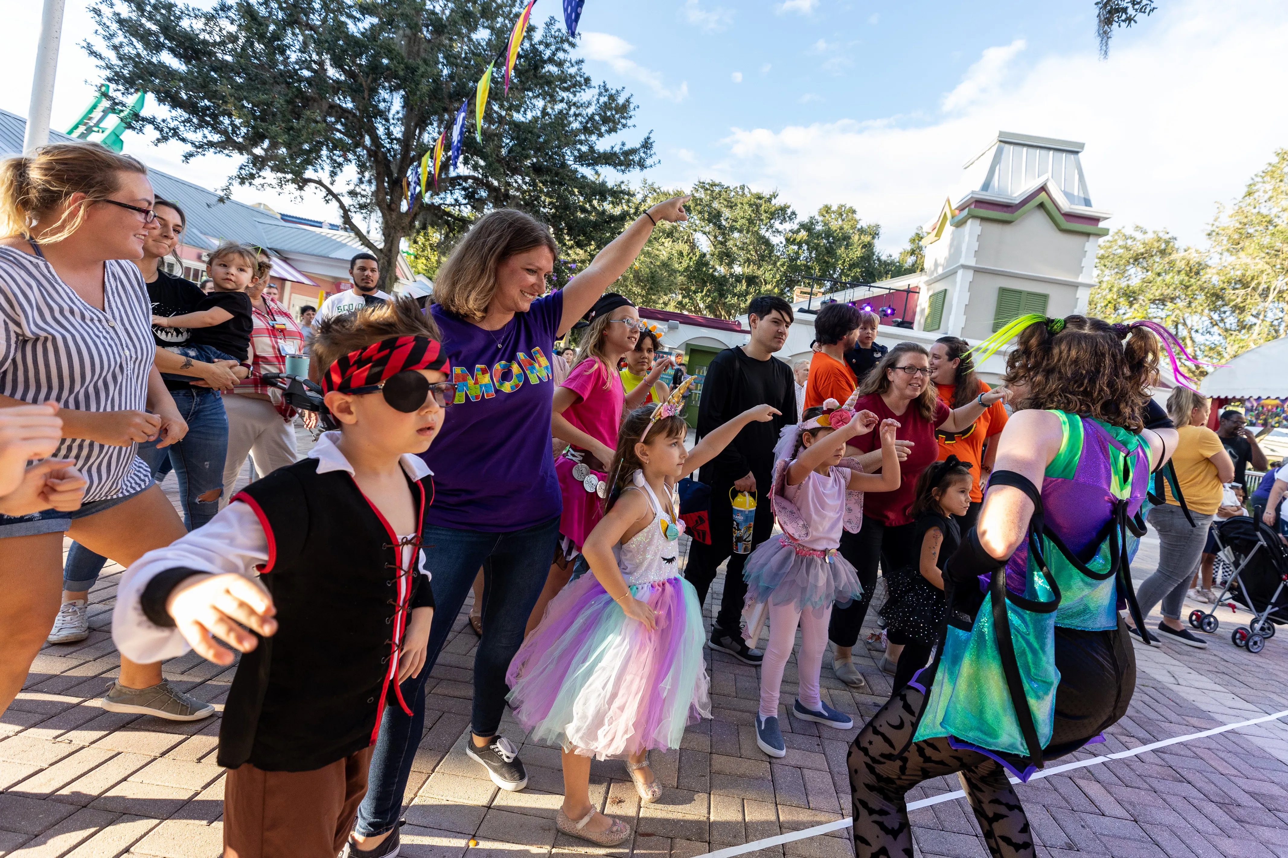 Kids at Brick or Treat