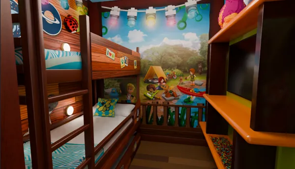 New LEGO Friends Kids Bedroom