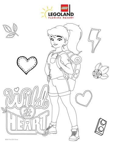 LEGO® Friends Weekends Coloring Sheets