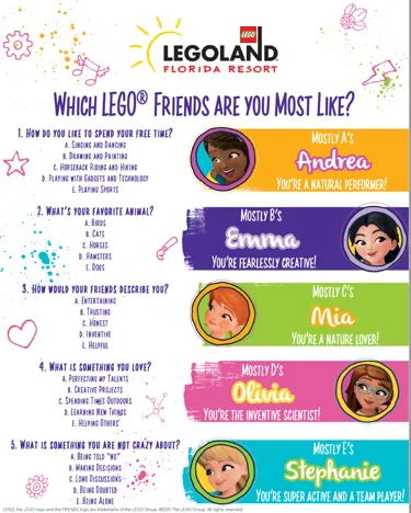 LEGO FRIENDS QUIZ