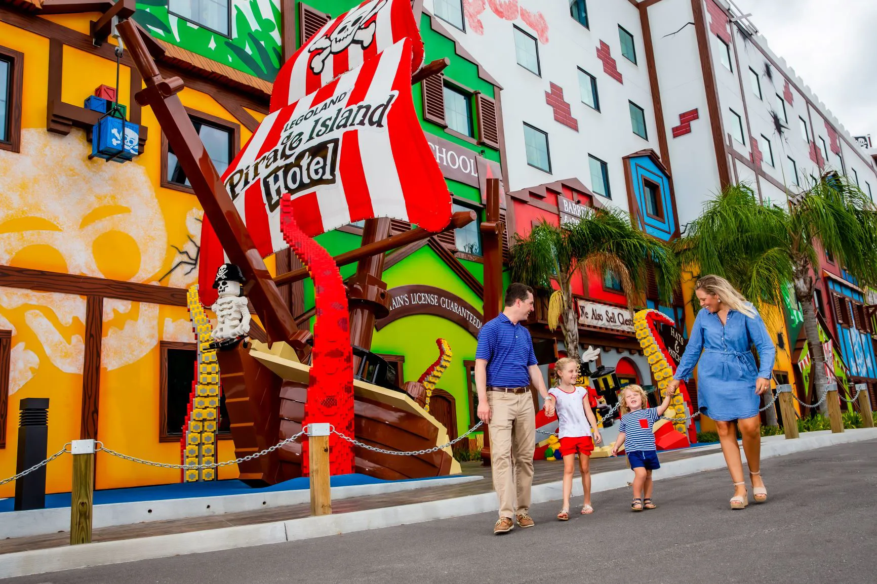 Pirate Island Hotel Exterior