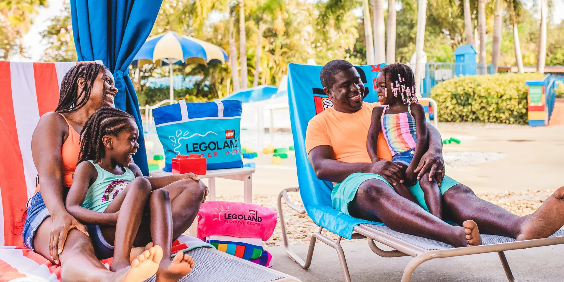 Water Park Cabana Decoy 2X1