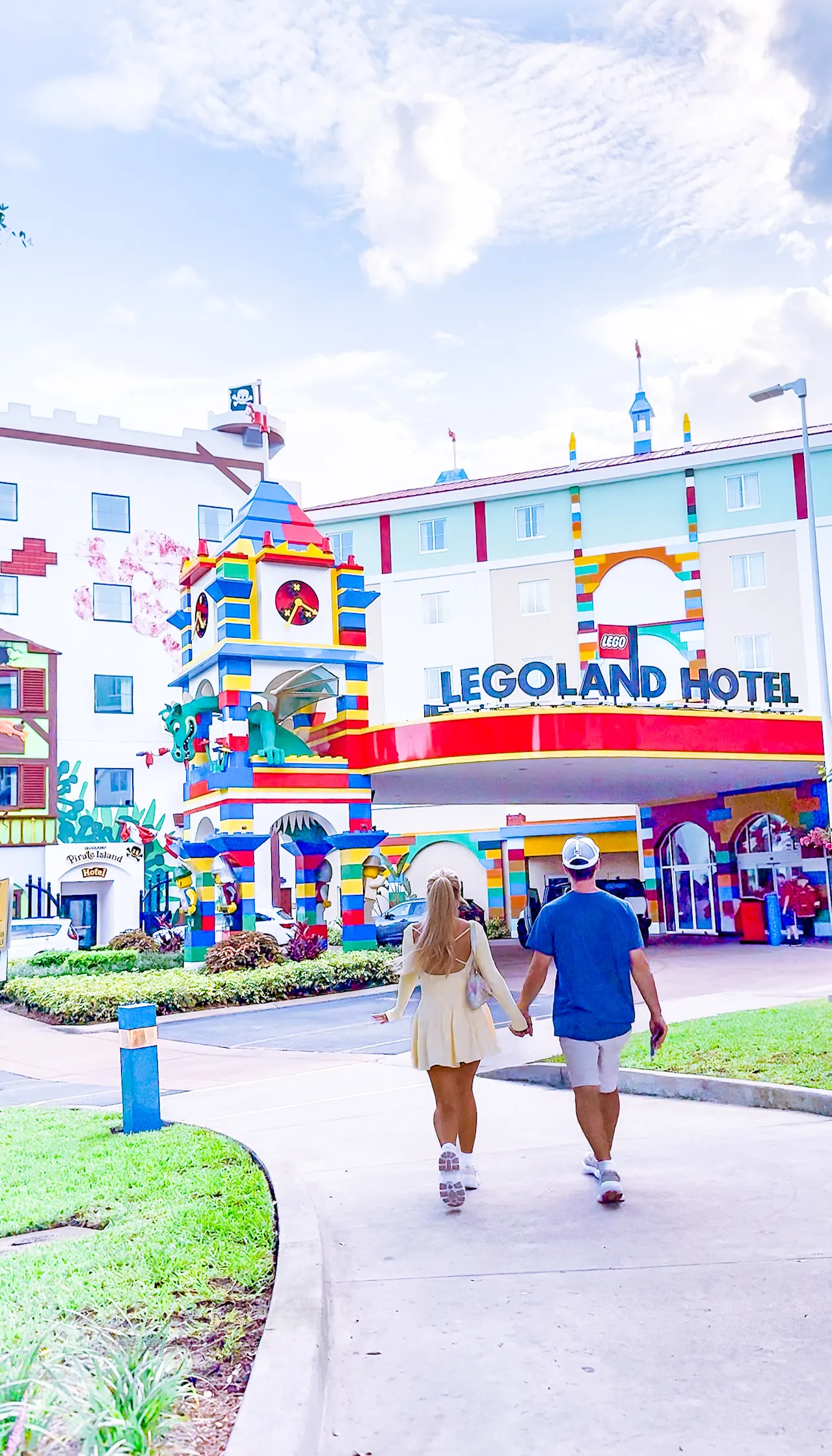 Content Creator Couple LEGOLAND Hotel