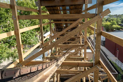 Coastersaurus Wooden Rollercoaster