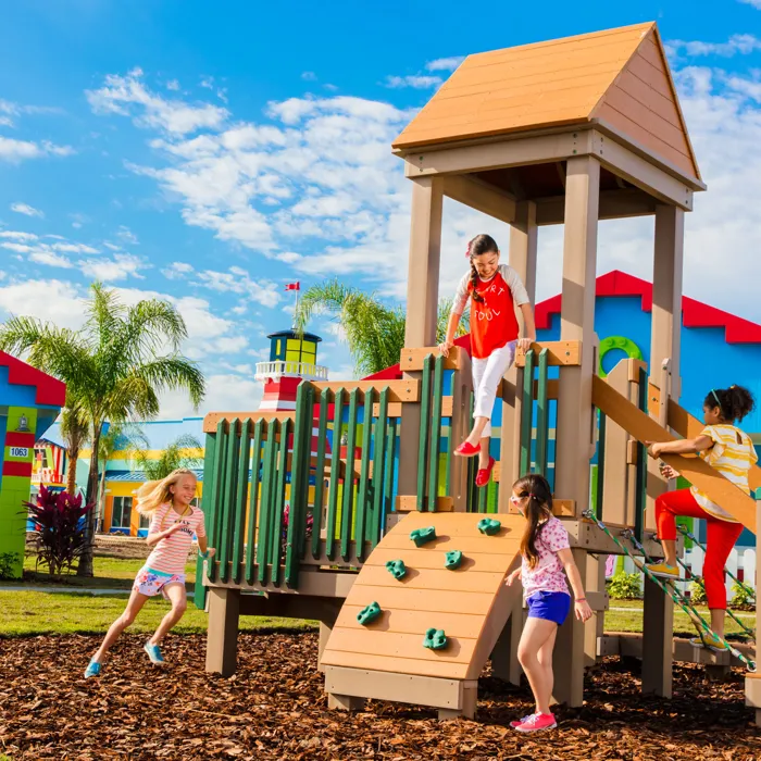 Outdoor play areas in every Cove