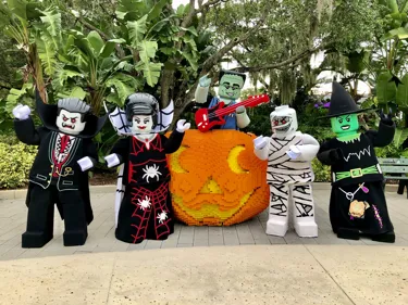 LEGOLANDFLORIDA BRICKORTREAT Characters At Pumpkin
