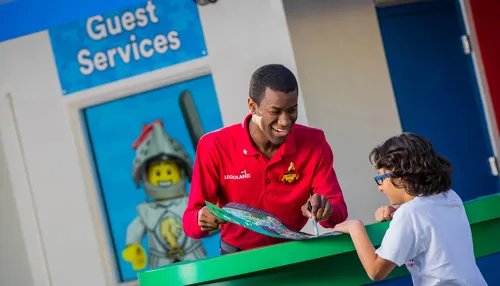 Guest Services team member with guest