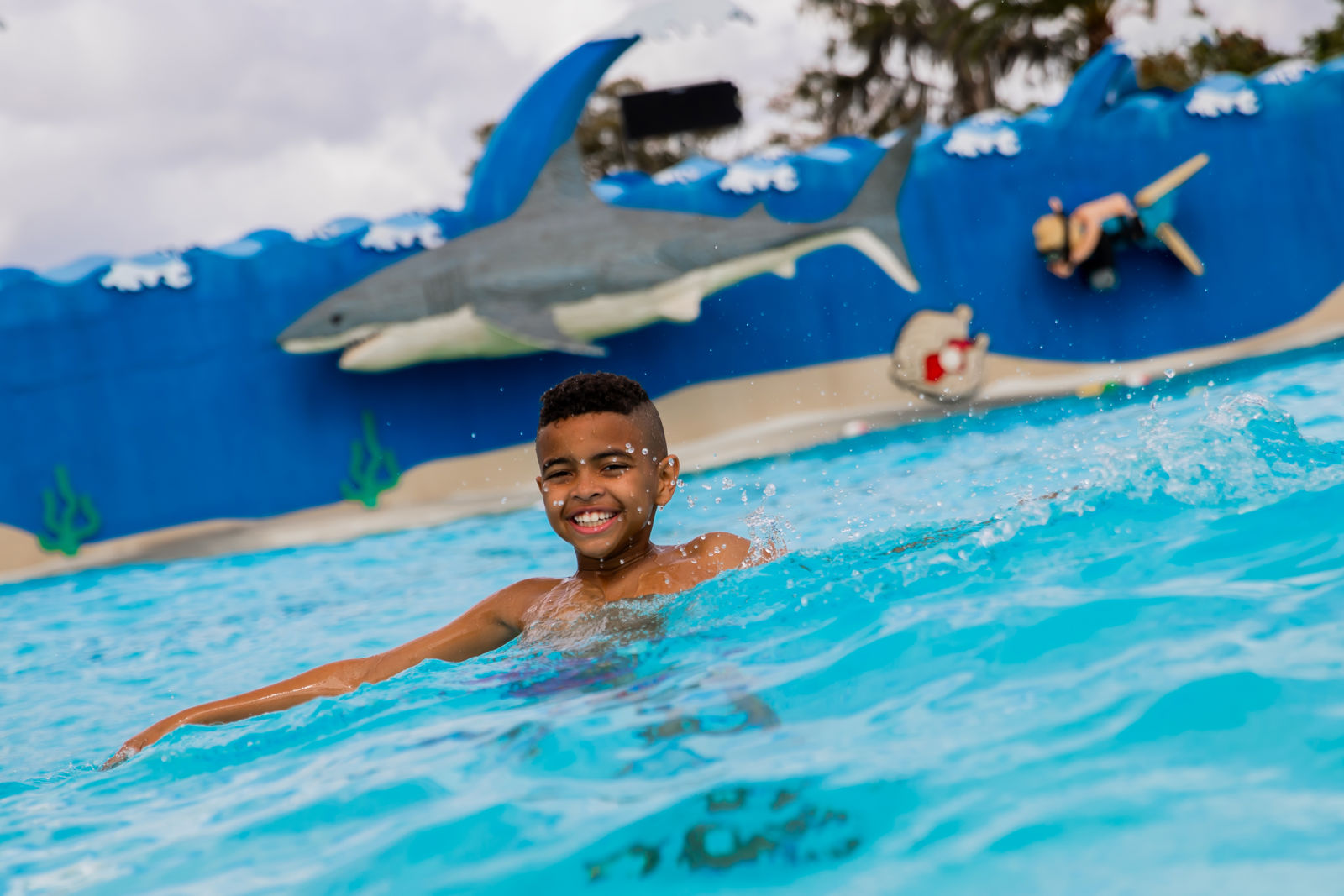 LEGO Wave Pool at LEGOLAND Florida Water Park