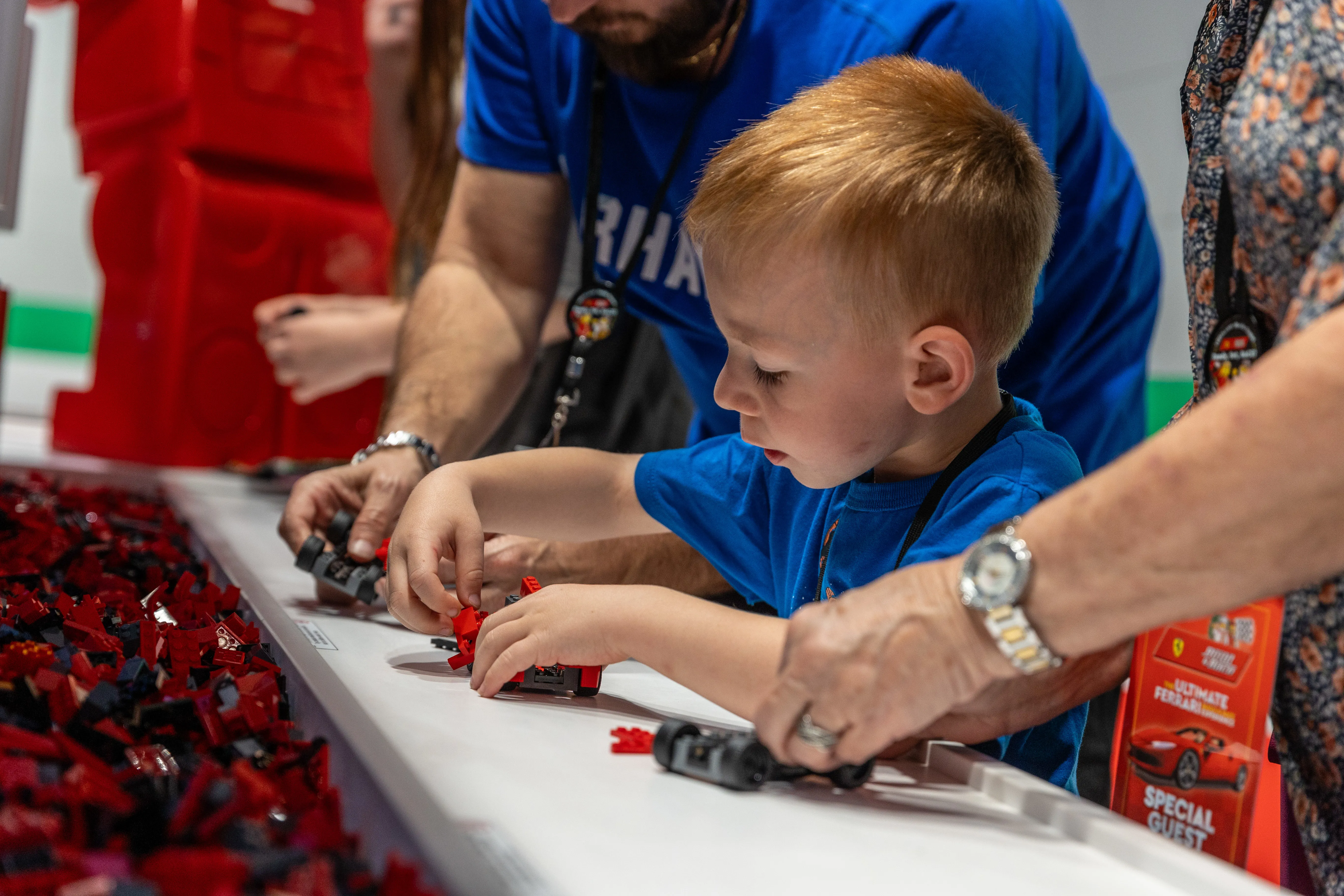 Build Zone 2 LEGO Ferrari Build And Race At LLFR