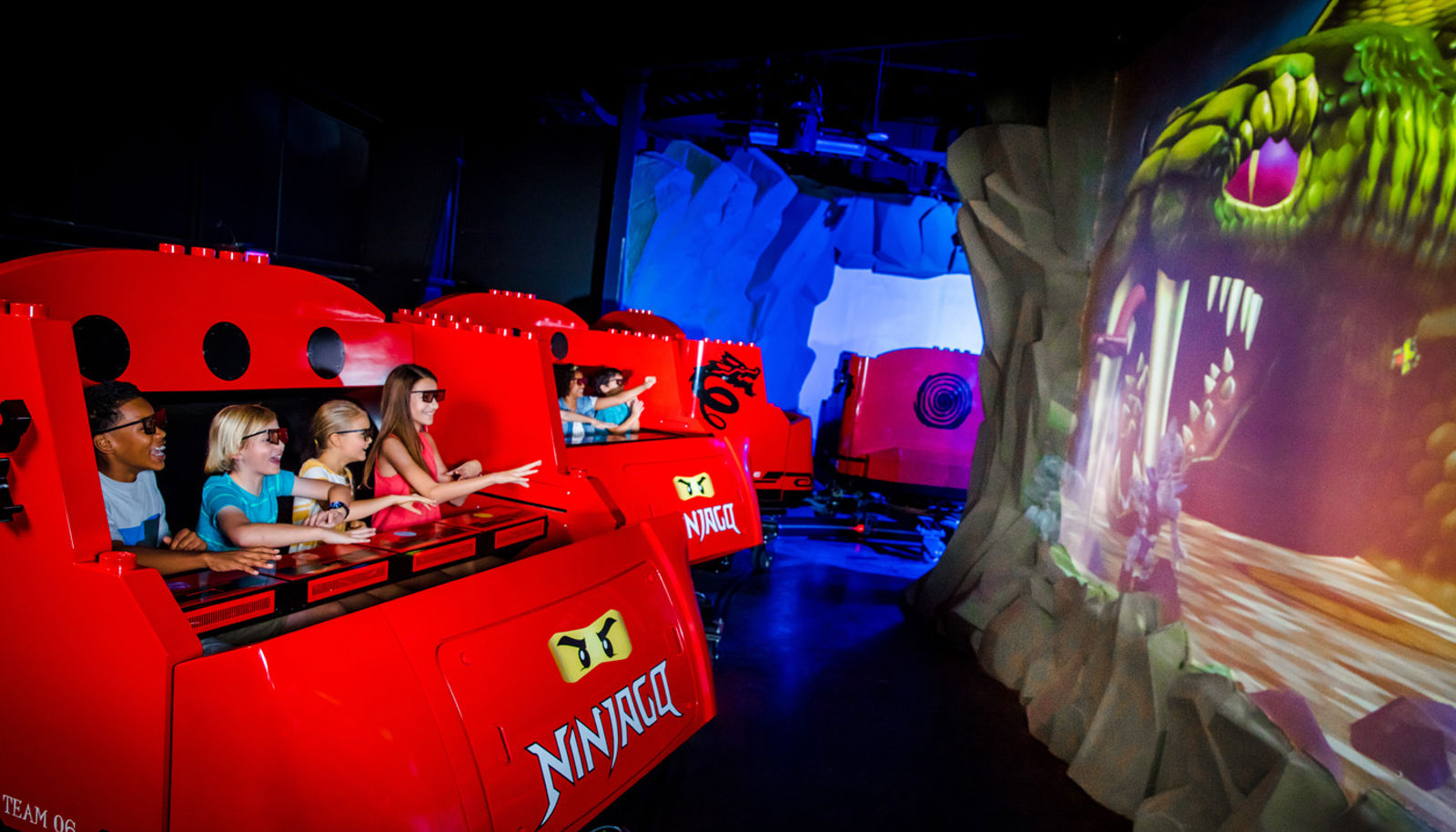 LEGO NINJAGO The Ride at LEGOLAND Florida Resort