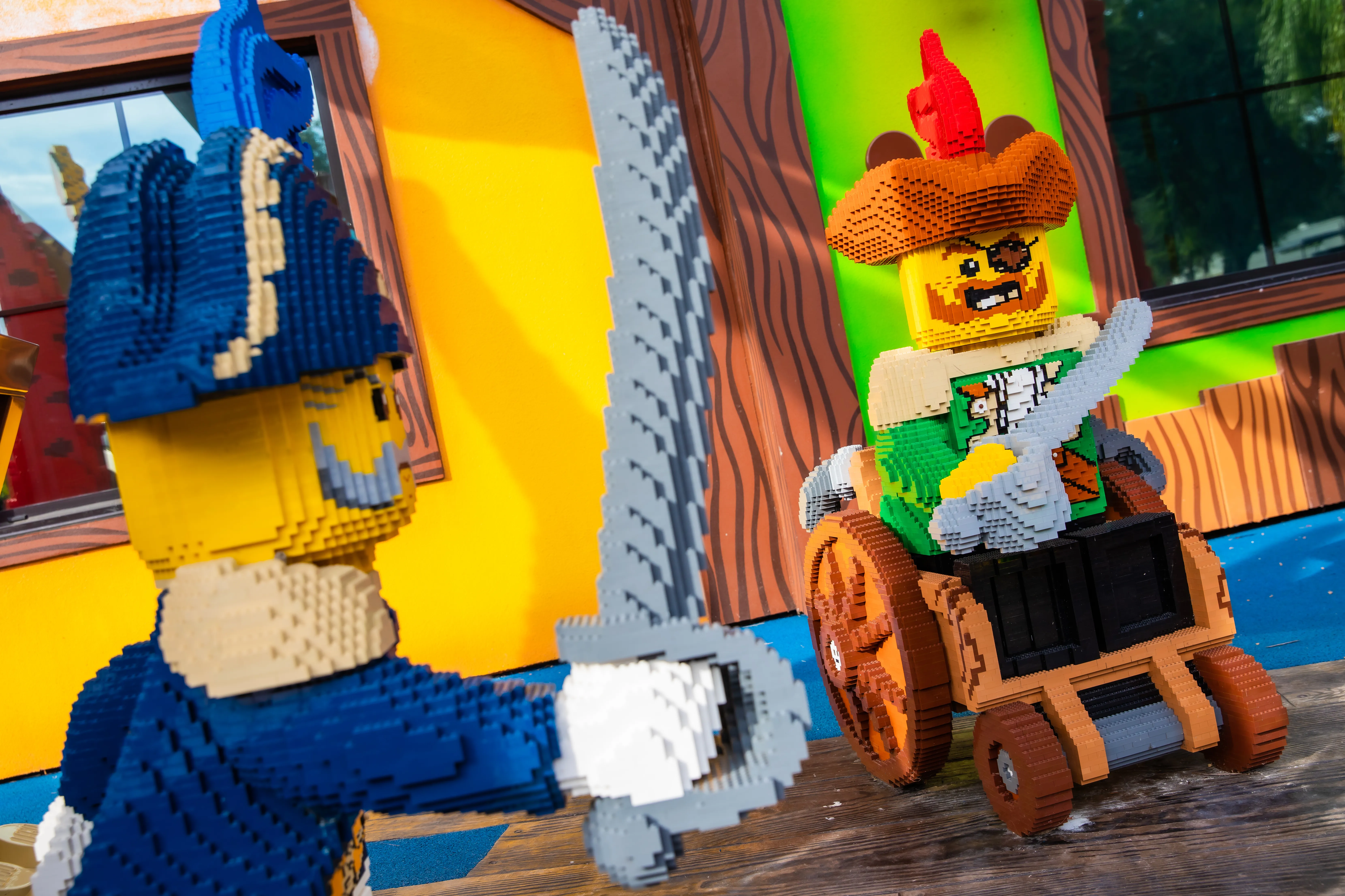 LEGO Pirate status at Pirate Island Hotel