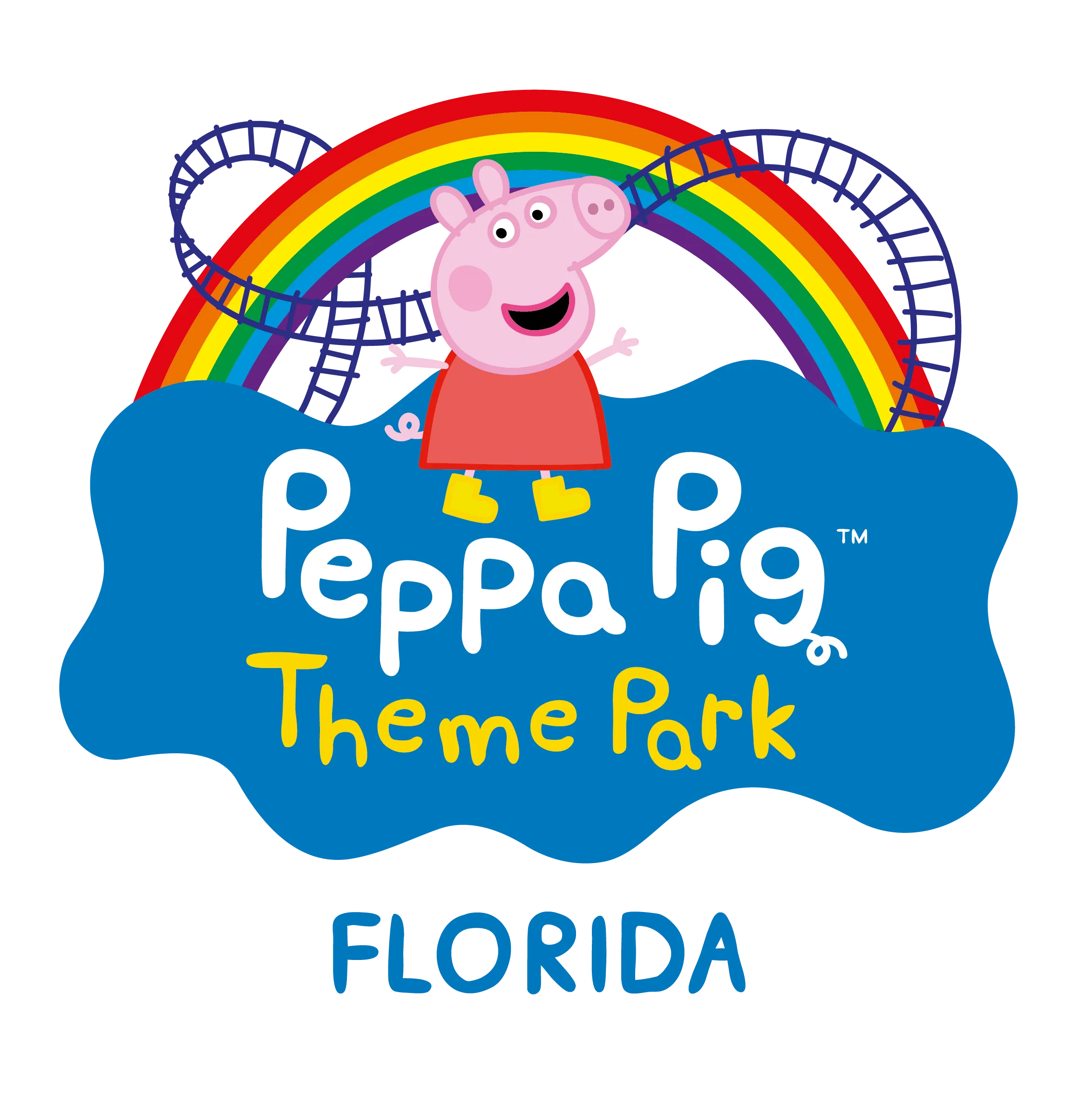 Peppa Pig Theme Park Florida Logo