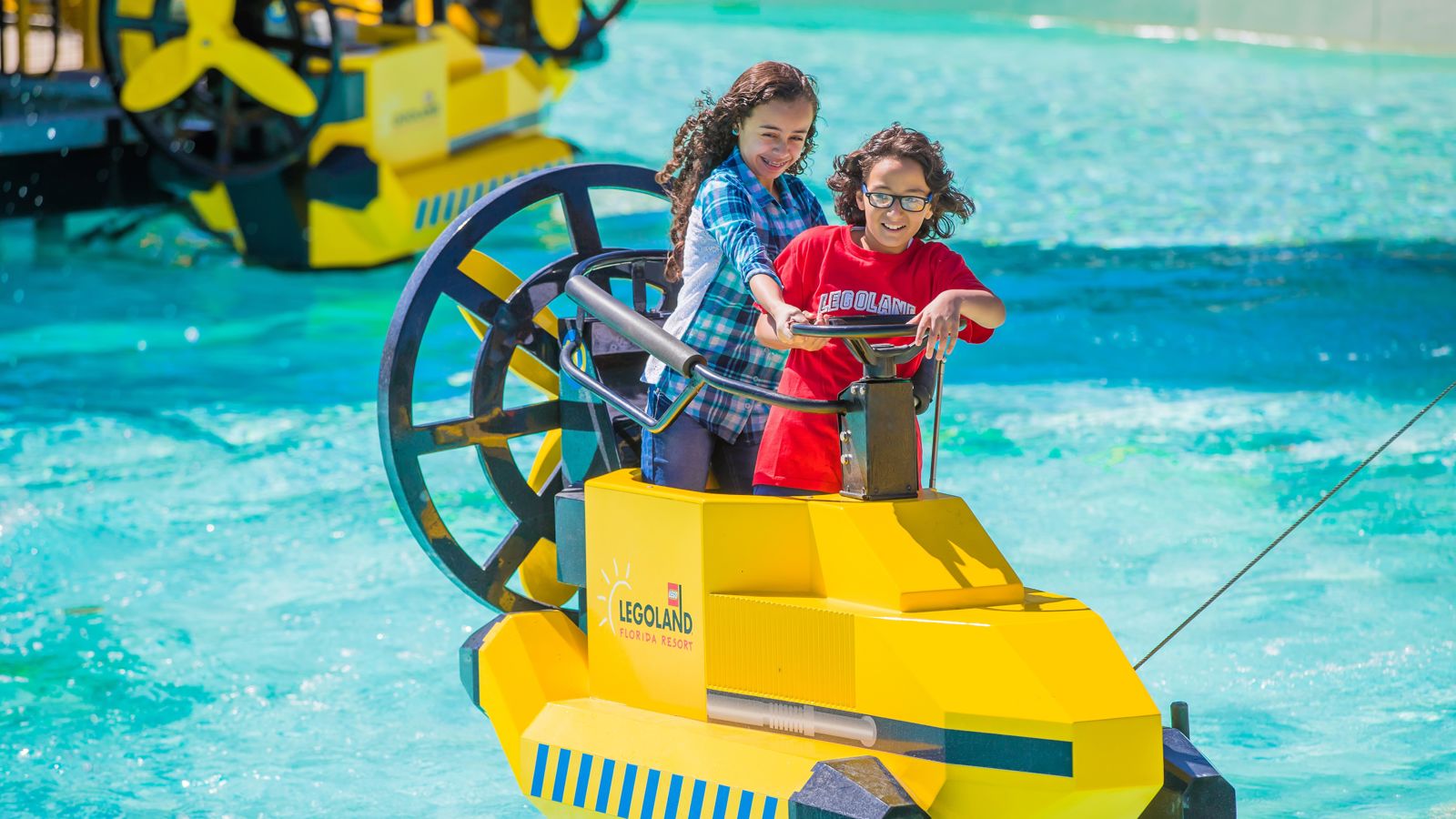 AQUAZONE Wave Racers at LEGOLAND Florida Resort