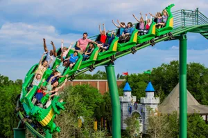 The Dragon Coaster at LEGOLAND Parks