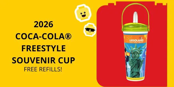 Get your Coca Cola Freestyle Souvenir Cup at LEGOLAND New York