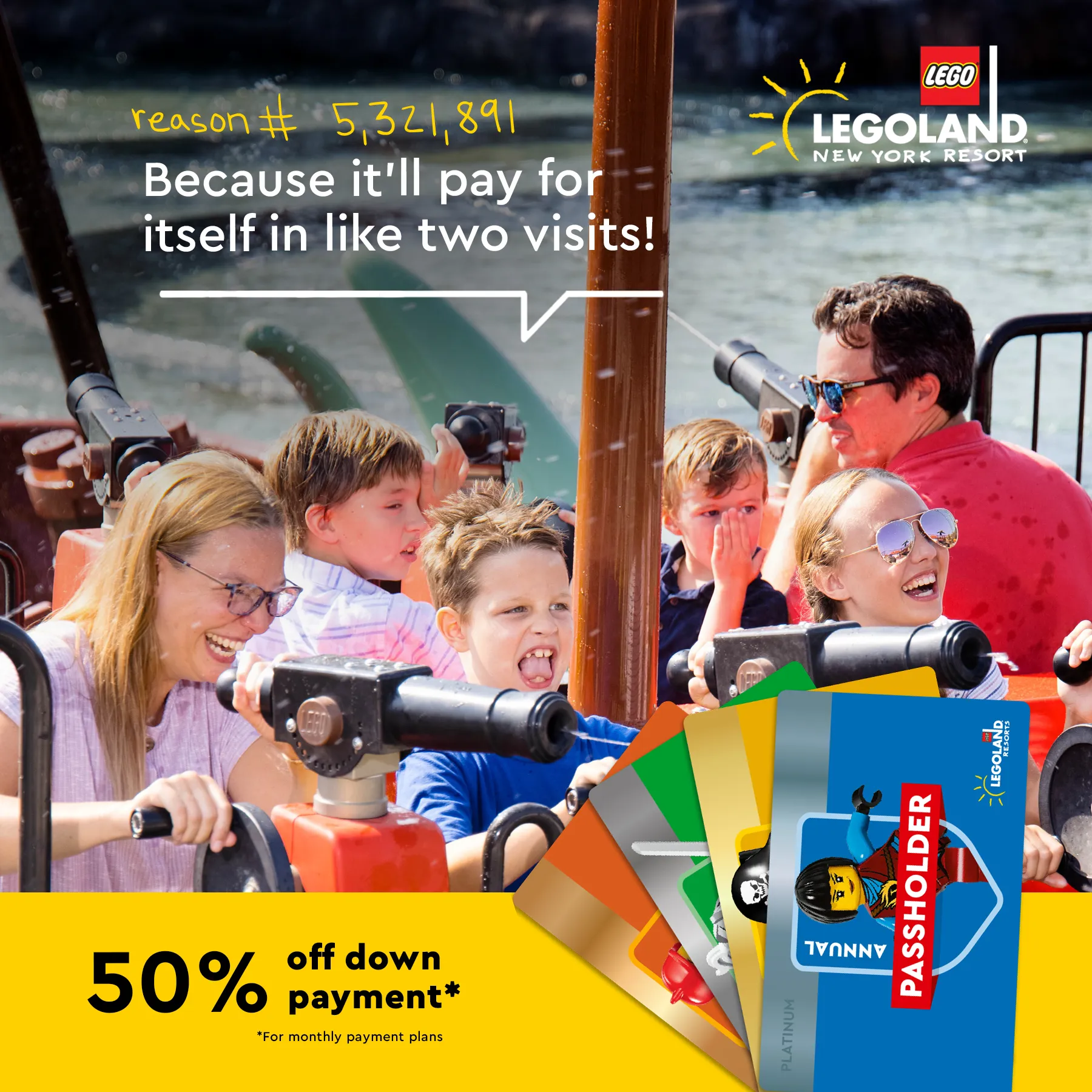 legoland annual pass promotion 2021