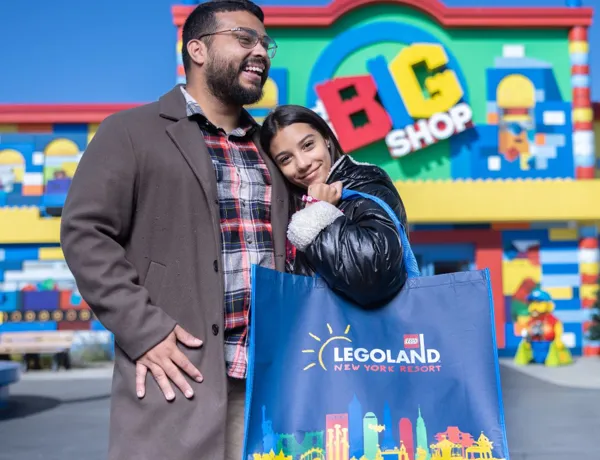 Package Pick up at LEGOLAND New York
