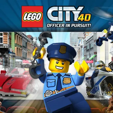 Lego City 4D Rotator Poster