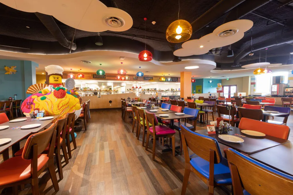 Bricks Family Restaurant Dining Area at the LEGOLAND Hotel