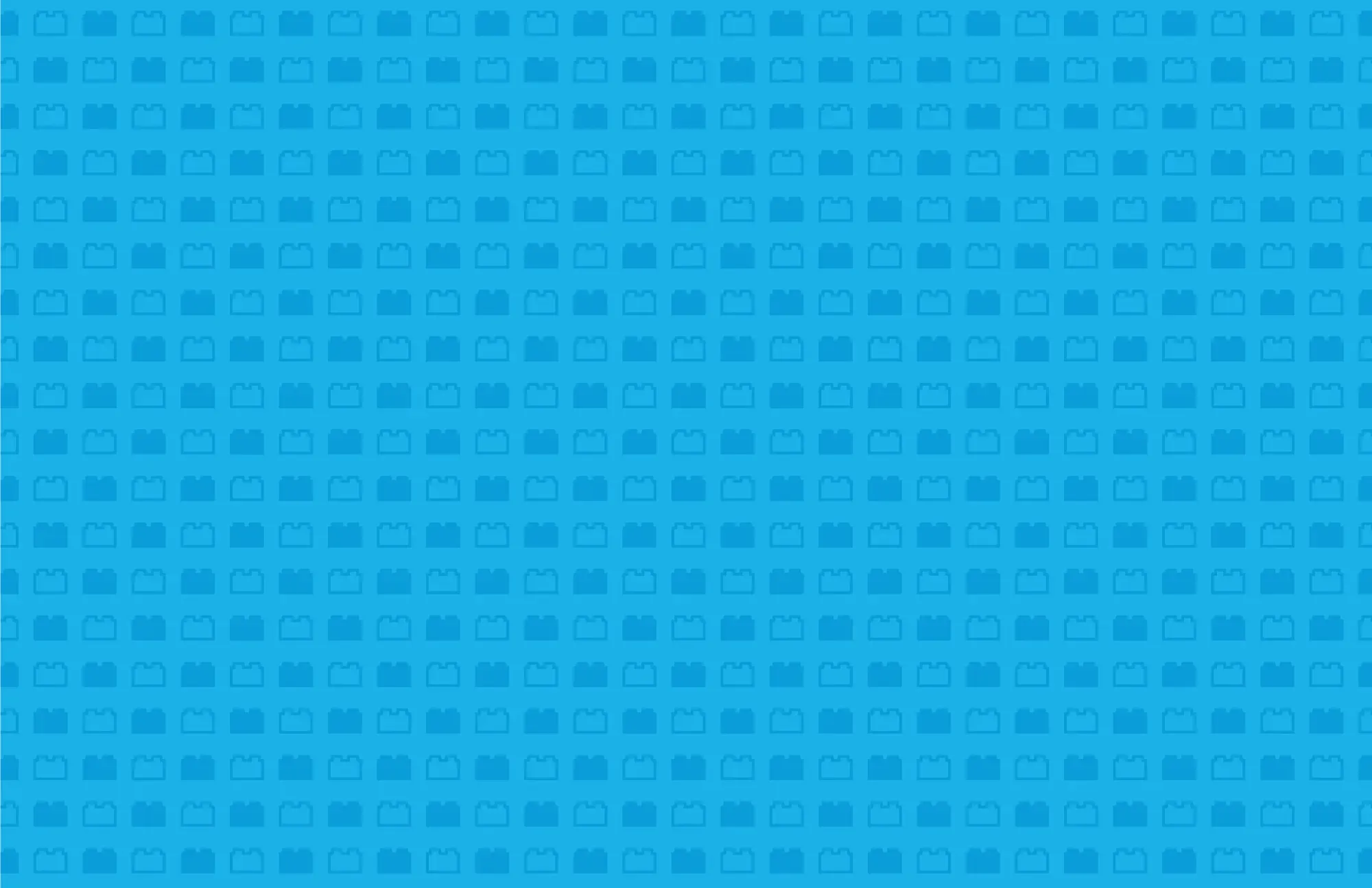 Lego Bricks Pattern Blue