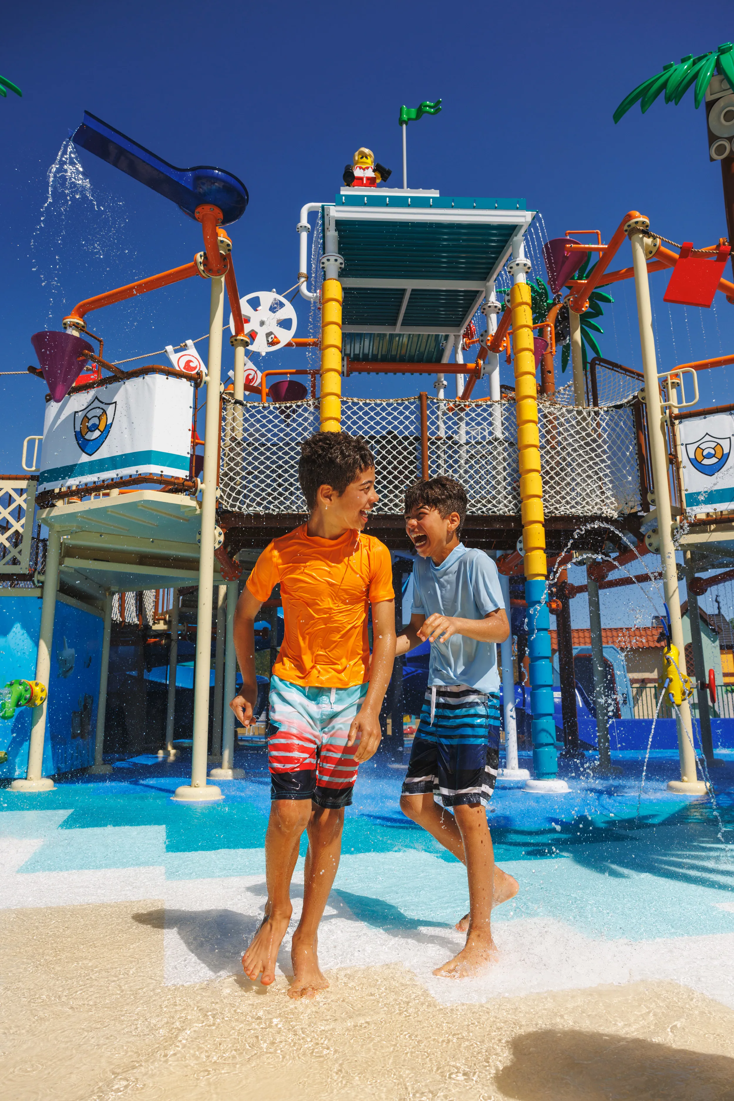Splash into fun at the LEGOLAND New York Water Playground