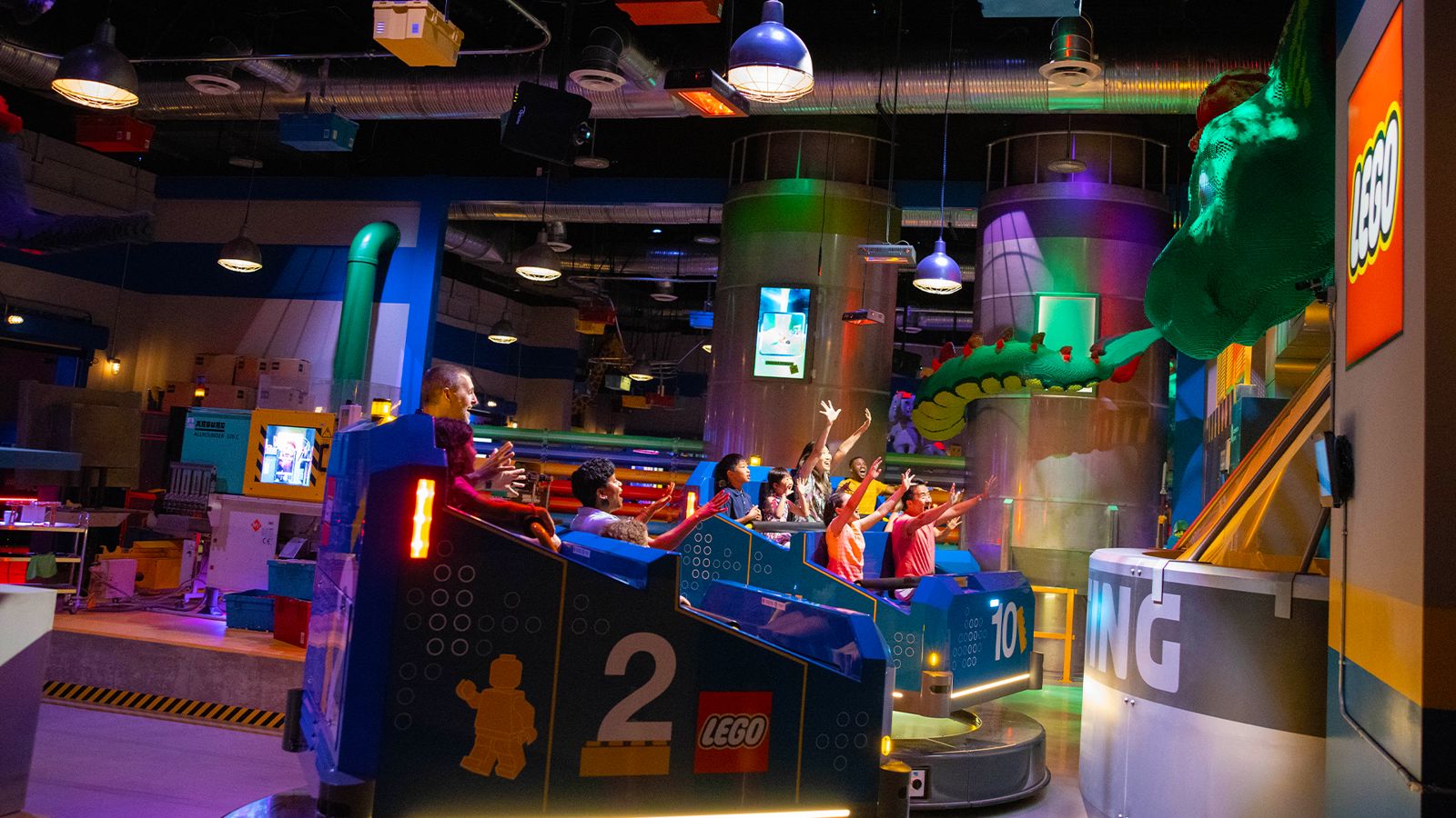 LEGO Factory Adventure Ride at LEGOLAND New York
