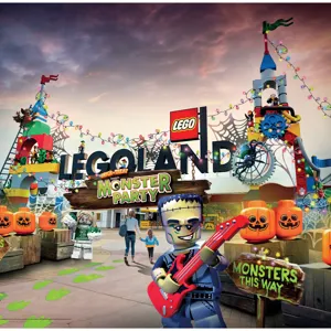 Monster Party Entrance for Brick-or-Treat at LEGOLAND Parks