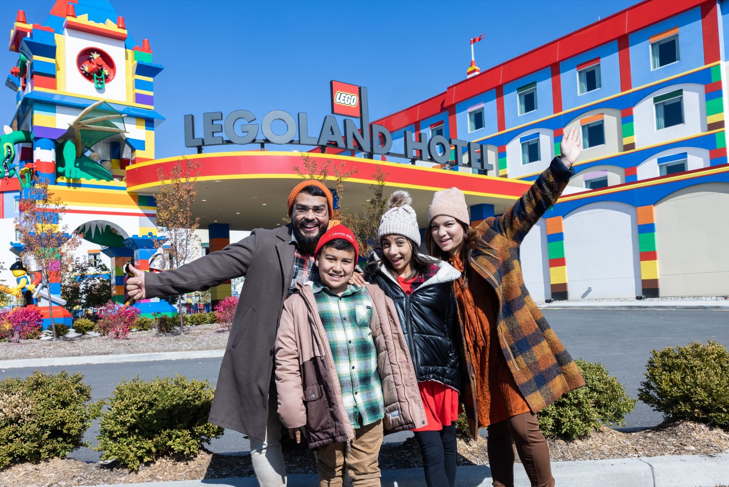 Stay at the LEGOLAND Hotel during our Holiday Bricktacular