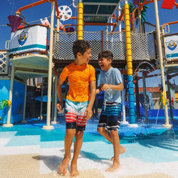 August Perks Water Playground