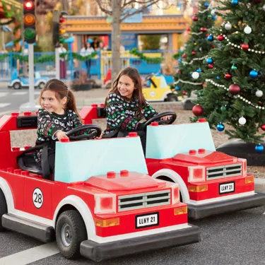 Elf Driving School at Holiday Bricktacular LEGOLAND New York