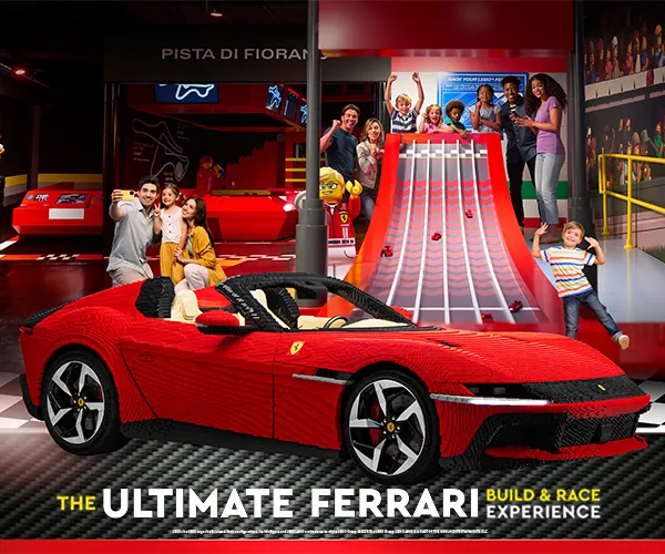 LEGO® Ferrari Build and Race experience!