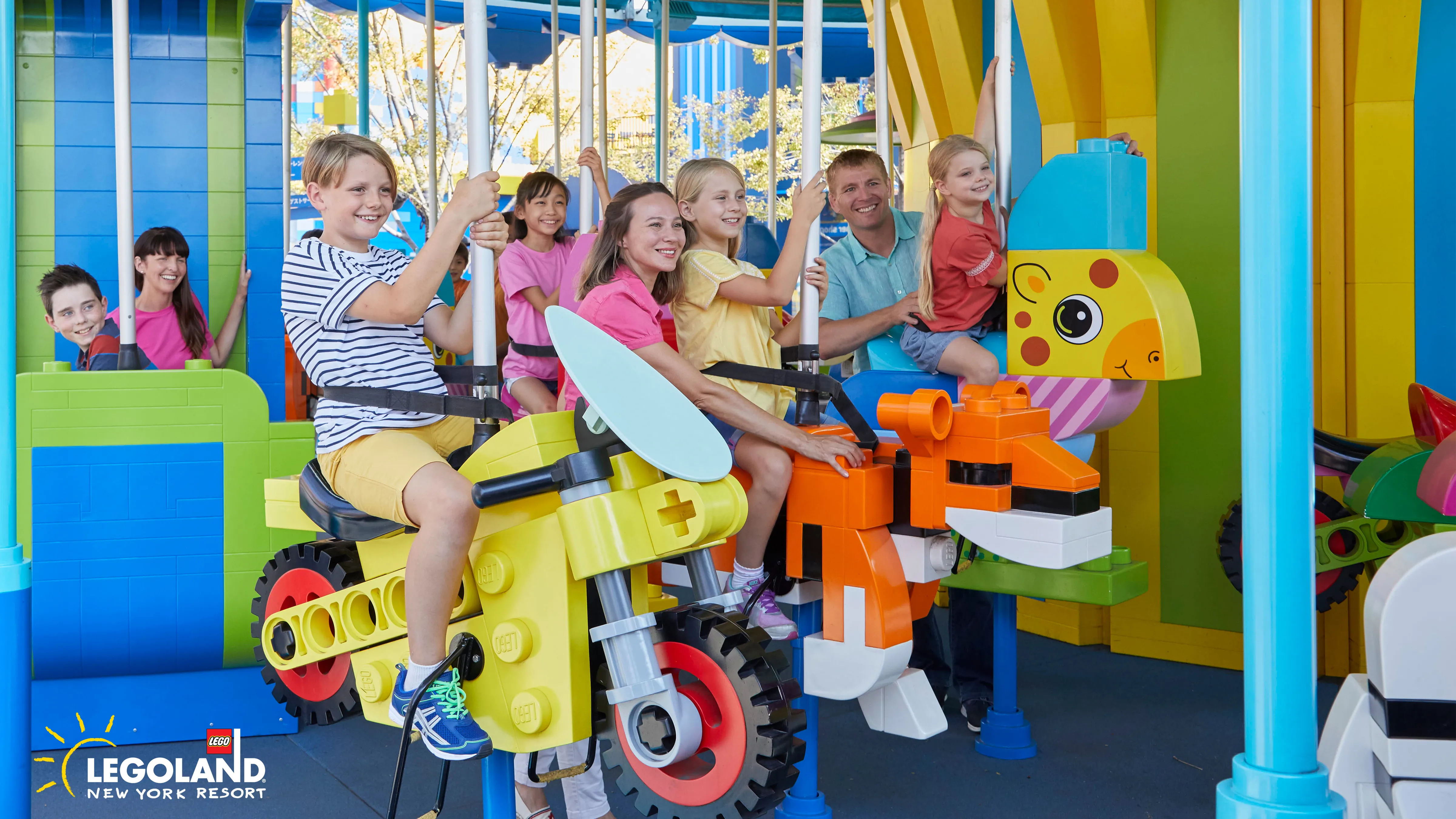 LLNYR Brick Party Carousel