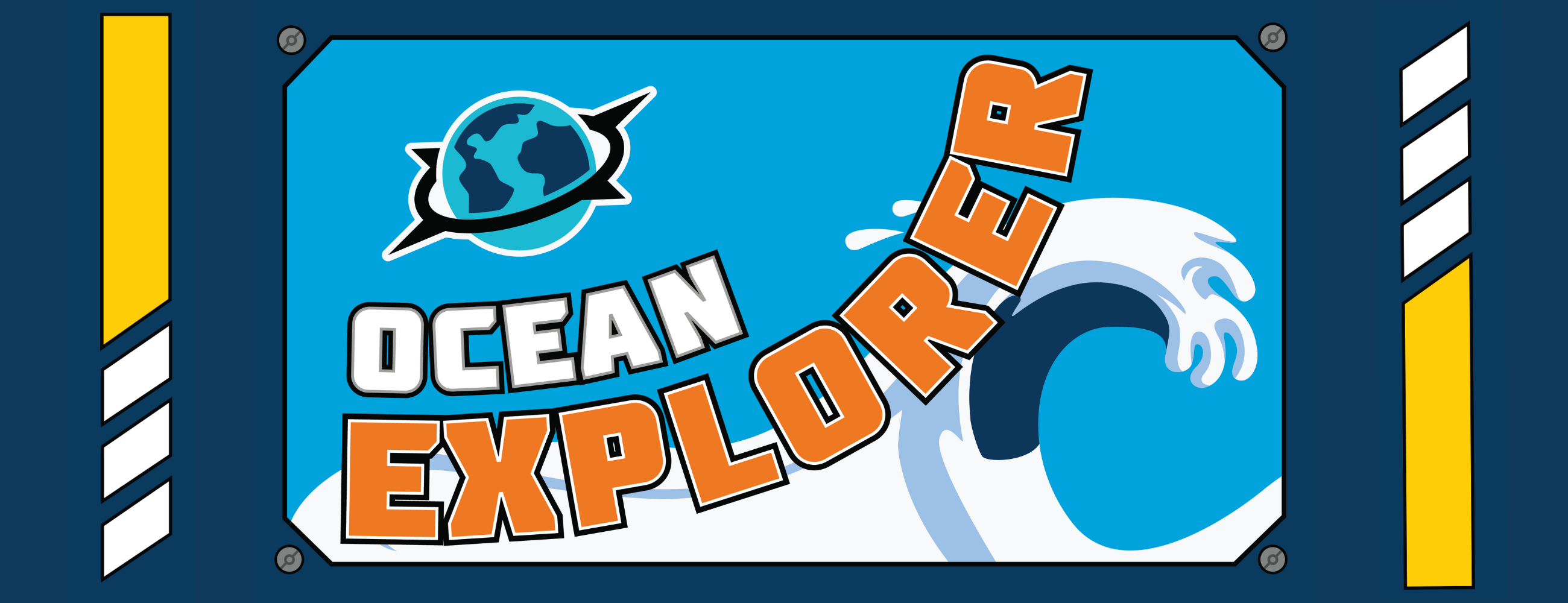 Ocean Explorer Ride Logo at Legoland New York