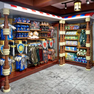 Shop the Royal Market for dress-up articles and accessories fit for any young knight