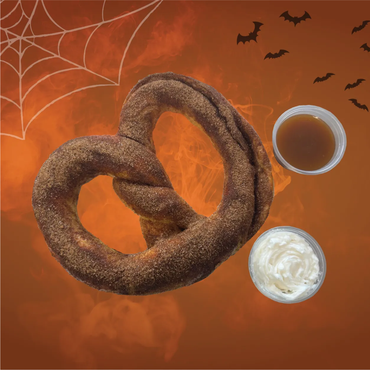 1X1 Pumpkin Pretzel