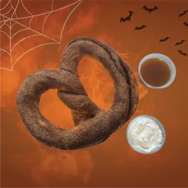 1X1 Pumpkin Pretzel