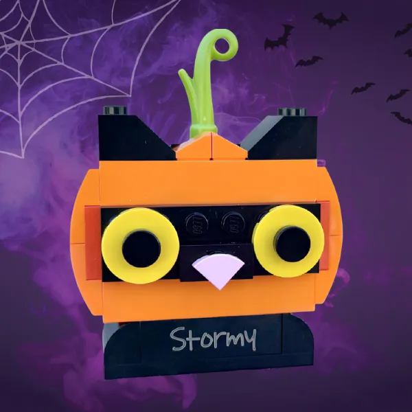 October Perks Halloween Brick Engraving