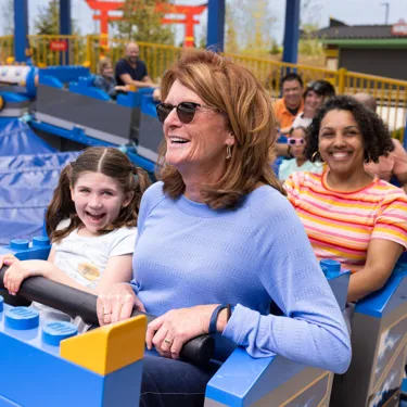 Guests take a spin on Jay's Gravity Force Trainer