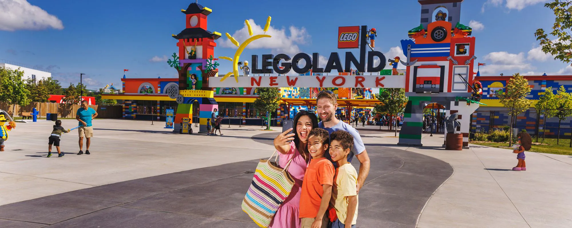 Family at LEGOLAND New York