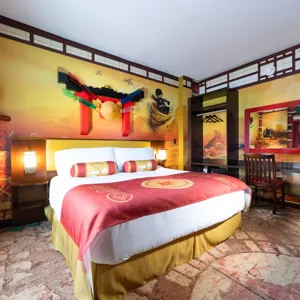 Adult Bed in LEGO NINJAGO Themed Room