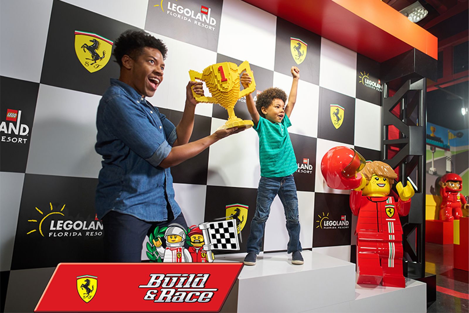 Ferrari Build & Race at LEGOLAND New York