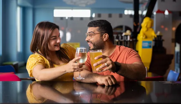 Parents At Skyline Bar