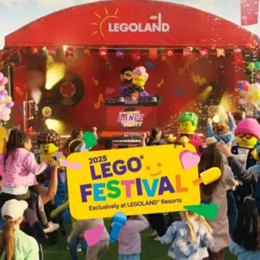 All-New LEGO Festival exclusively at LEGOLAND Resorts weekends now - June 8